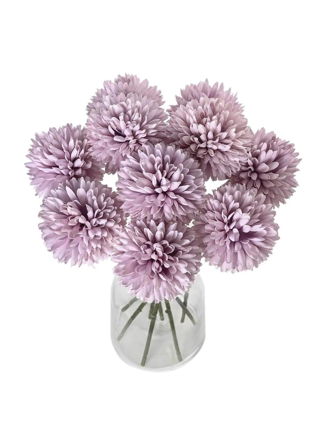 Silk Artificial Dandelion & Hydrangea Flowers 10/20pcs Artificial Flower Bouquet Babs