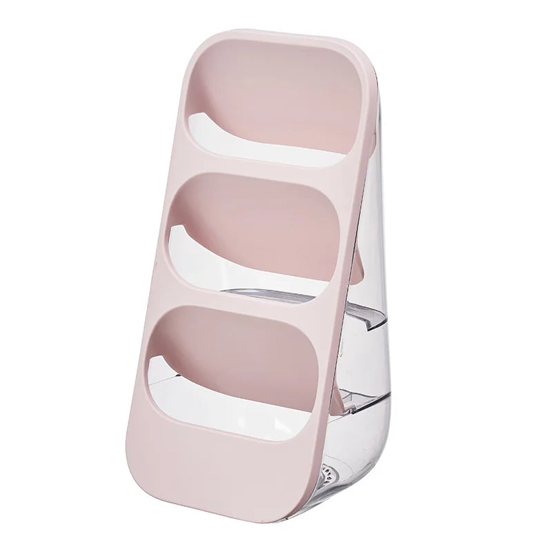 Large Capacity Cosmetics Storage Box & Countertop Organizer Makeup Storage Organizer Babs Pink
