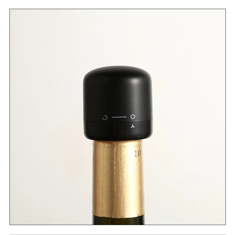 Reusable Vacuum Wine & Champagne Bottle Stoppers – Leak-Proof Wine Bottle Stopper Babs