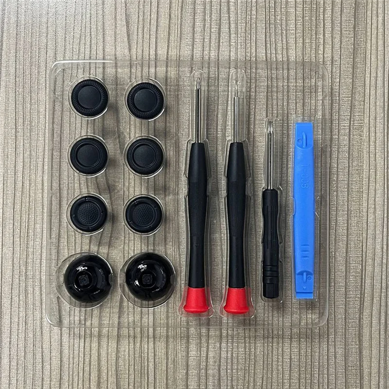PS5 PS4 Switch Pro Thumbstick Caps – 6-Pack Black Joystick Controller Thumbstick Caps Babs