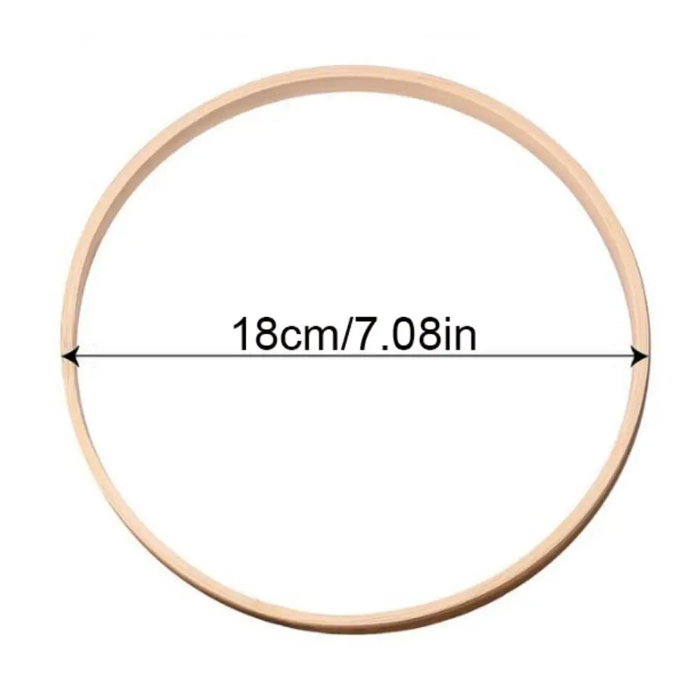 Bamboo Hoop Ring 10–30cm | Wreath & Craft Frame Bamboo Craft Hoop Babs 18CM