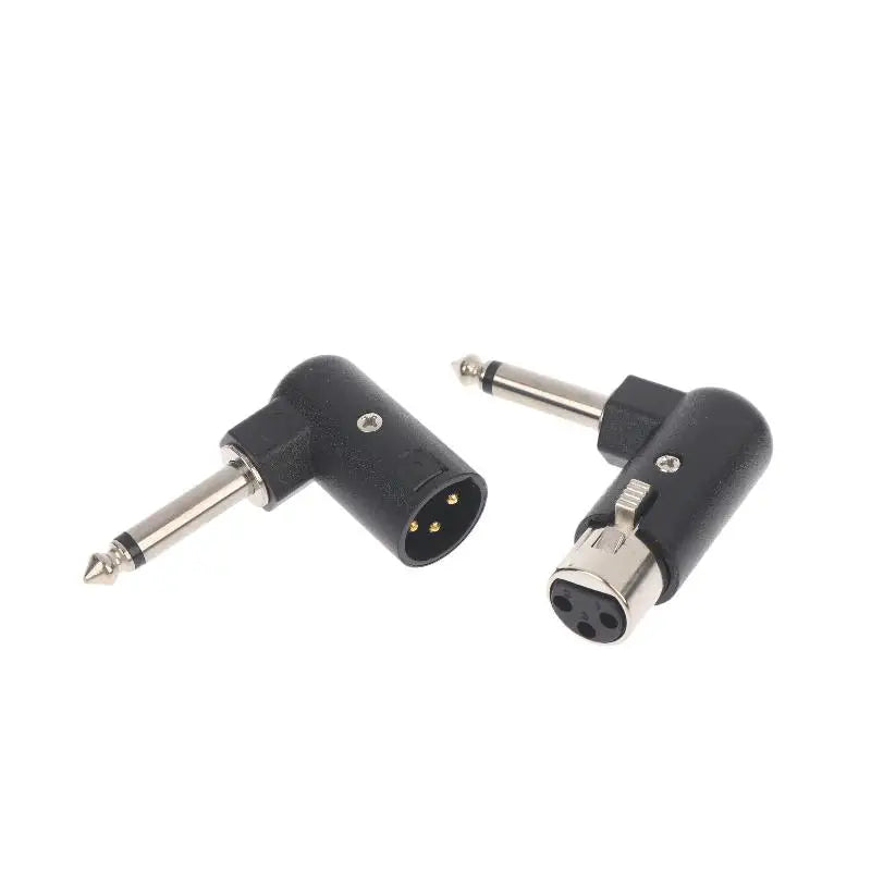 XLR to 6.35mm Adapter 3-Pin Balanced Audio Plug Male/Female Audio Adapter Babs