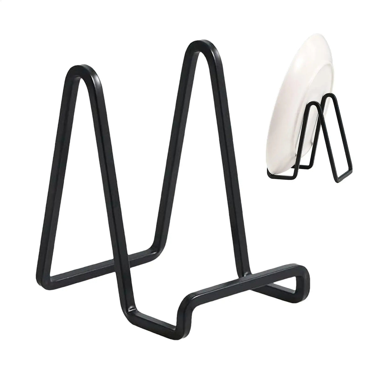 Metal Plate Display Stand – Picture Easel & Photo Holder Plate Display Stand Babs
