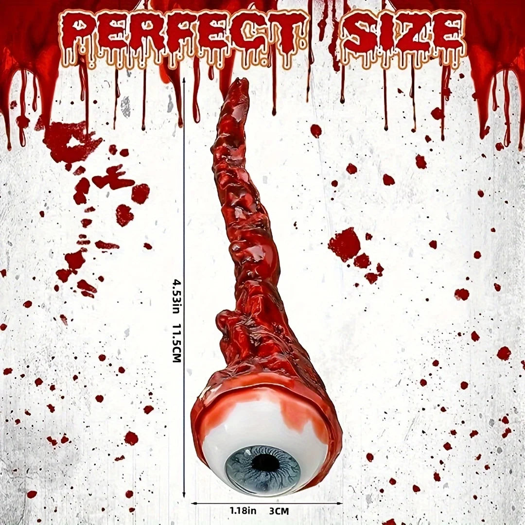 Latex Artificial Eyeball Halloween Prank Props – 2 Colors Halloween Prank Props Babs