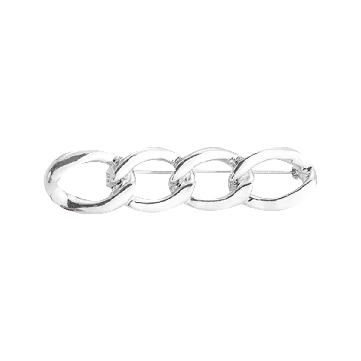 Adjustable Waist Tightener Clip – Metal Jean Button Pin Waist Buckle Clip Babs silvery One Size