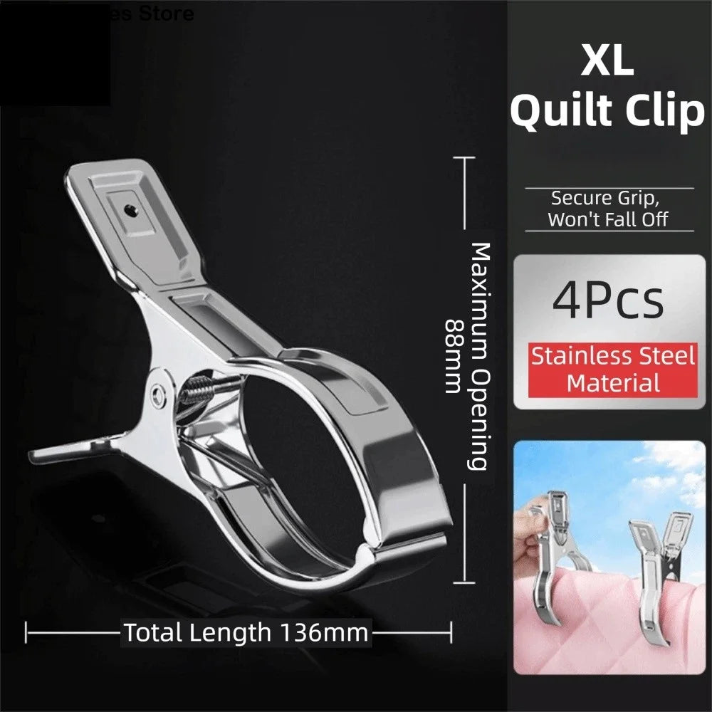 Heavy Duty Stainless Steel Clothes Pins & Beach Towel Clips Stainless Steel Clothes Clips Babs