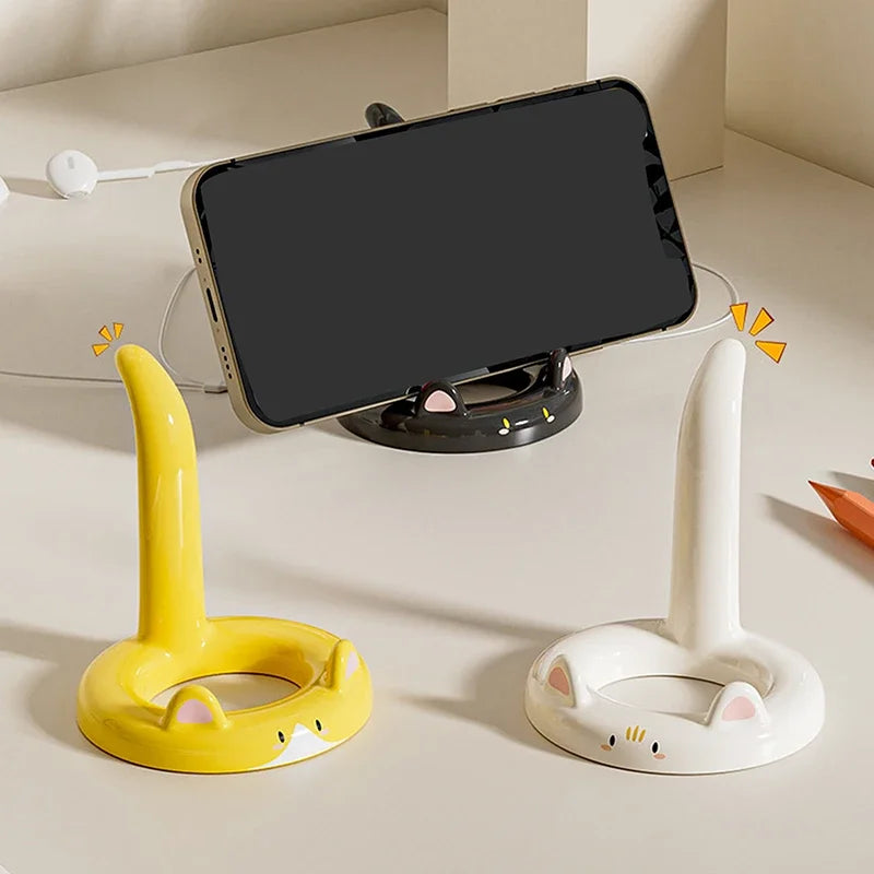 Cute Cat Phone Stand – Portable Desk Holder for Cell Phones Phone Stand Babs