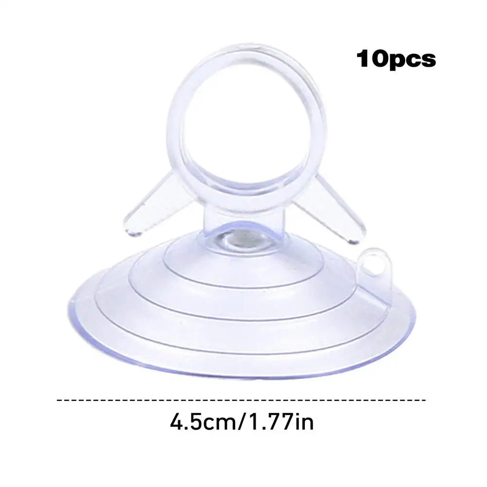 PVC Car Windshield Suction Cups 10-Pack | Reusable Car Suction Cups Babs transparent 10pcs