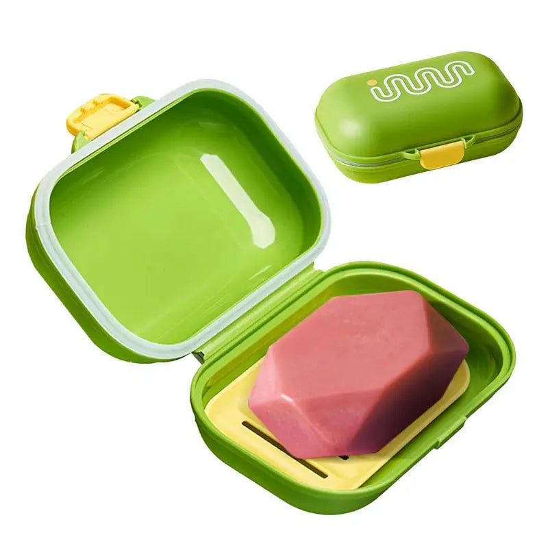 Leak-Proof Travel Soap Holder & Shampoo Bar Container Travel Soap Holder Babs