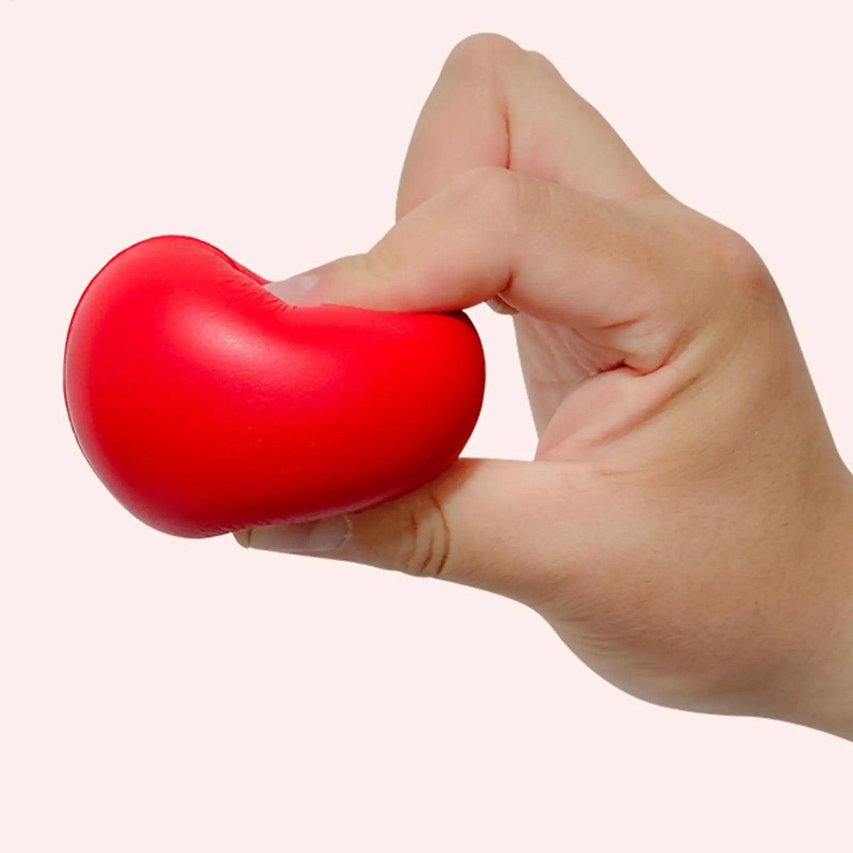Heart-Shaped Hand Grip Exerciser Ball – Finger Strength Trainer Hand Grip Exerciser Babs