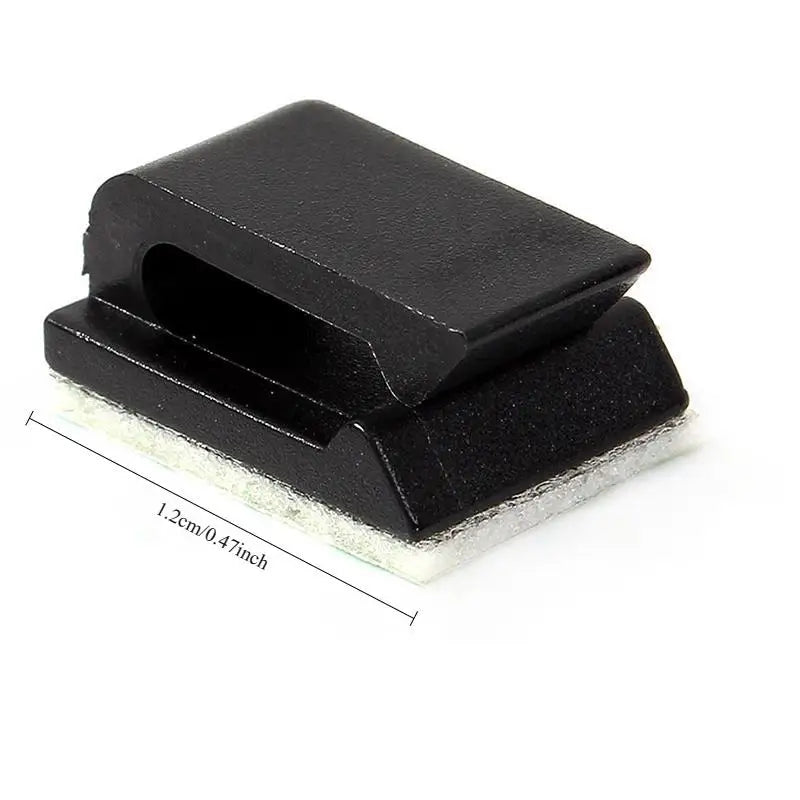 50PCS Plastic Car Cable Tie Clips – Wire & Cord Organizer Car Cable Clips Babs