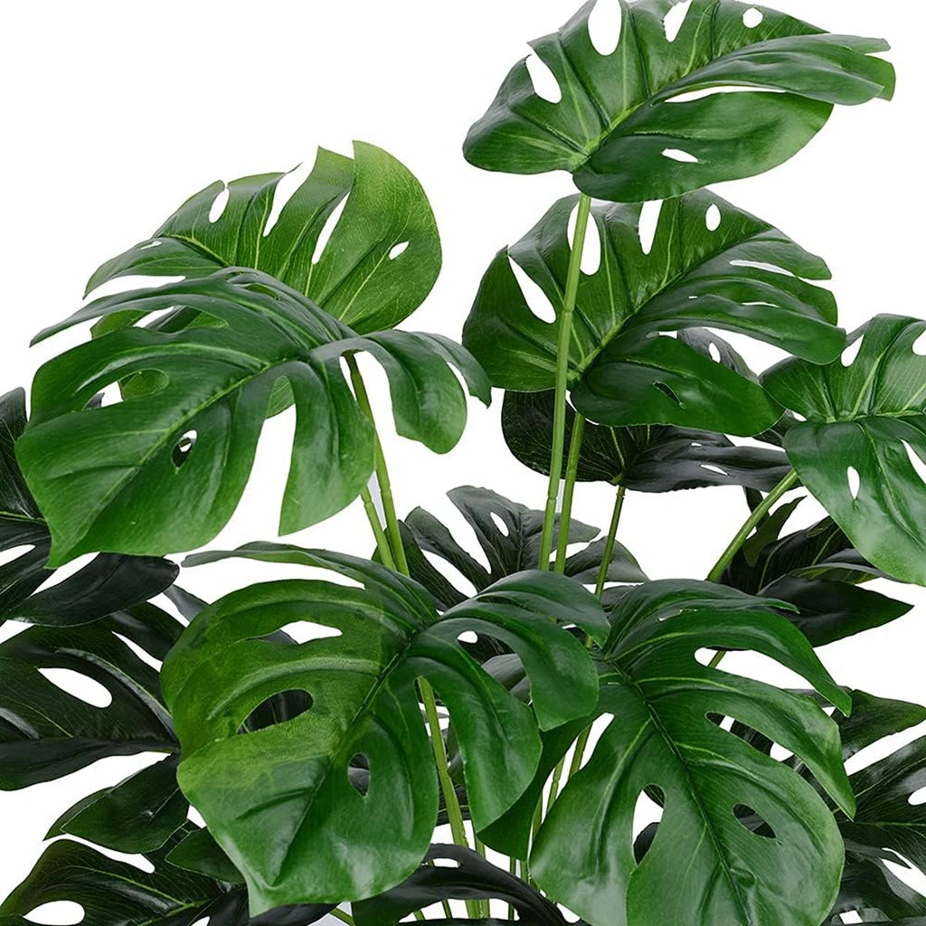 Artificial Large Leaf Tree Branch – Home & Wedding Decor Artificial Leaf Branch Babs