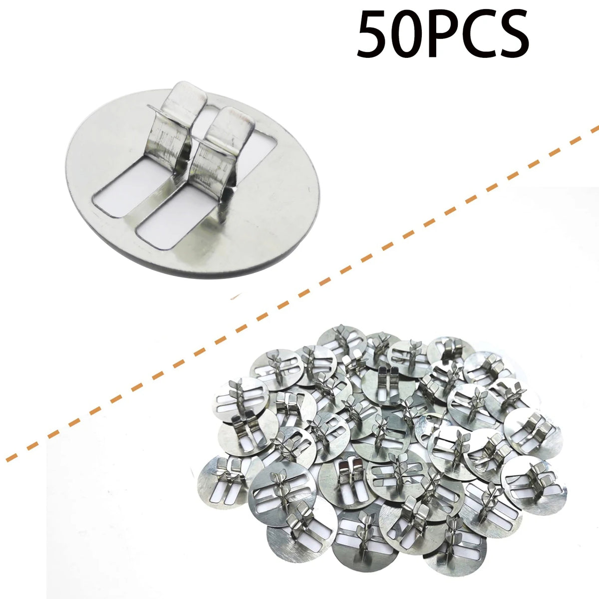 DIY Candle Wicks & Bases Set – Candle Making Supplies Candle Making Supplies Babs 50PCS