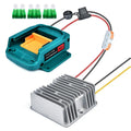 Makita 18V to 12V 15A 180W Step-Down Converter Battery Adapter Voltage Step-Down Converter Babs With Fuse Parts