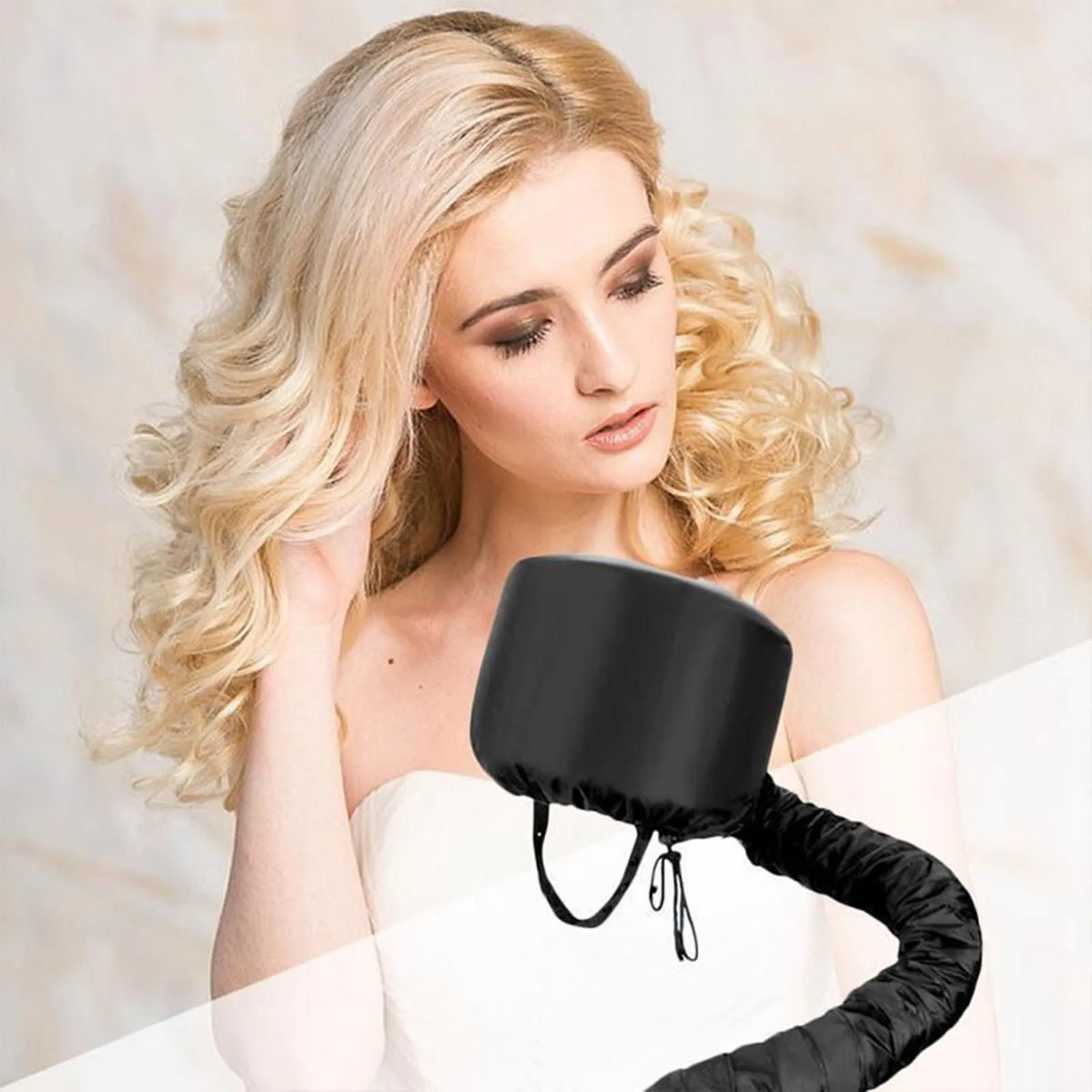 Reusable Hair Dryer Steamer Cap – Deep Conditioning & Styling Hair Steamer Cap Babs
