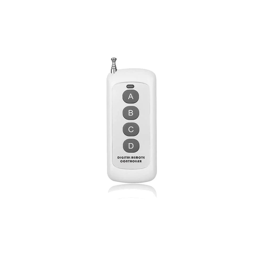 433MHz RF Remote Control 1527 Learning Code – 2/4/8 Button RF Remote Transmitter Babs 4-button ABCD