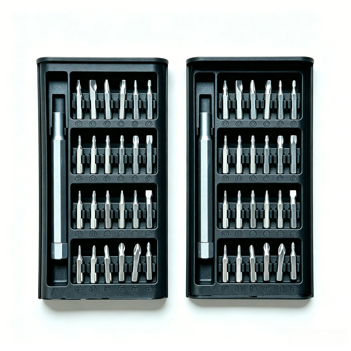 2-Set 24-in-1 Magnetic Precision Screwdriver Kit for Electronics Precision Screwdriver Set Babs 2pcs-B