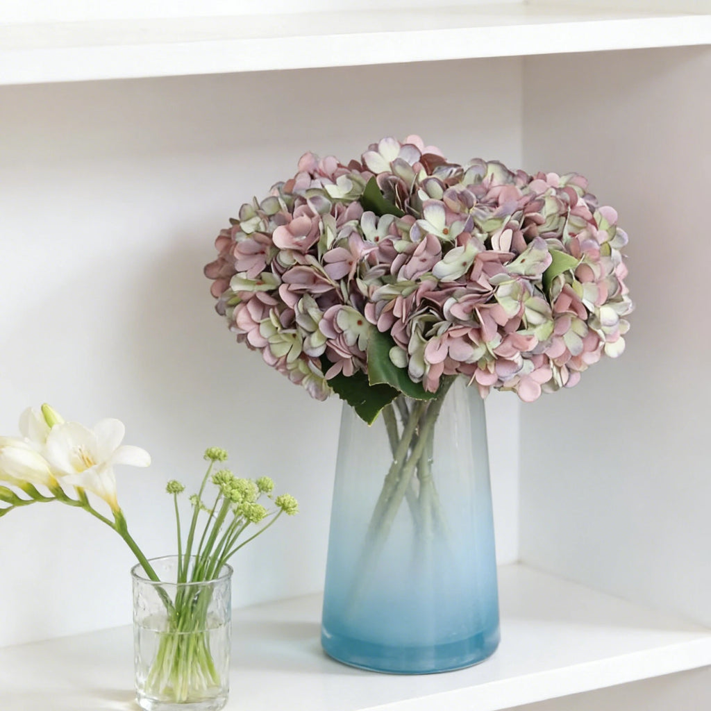 Artificial Silk Hydrangea Stems – Wedding & Home Décor Flowers Artificial Flowers Babs