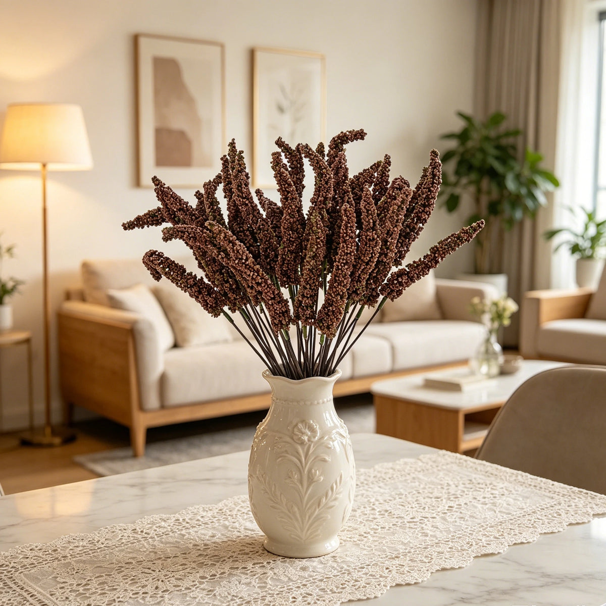 Silk Artificial Flower Branch – Wedding & Home Décor Artificial Silk Flower Babs