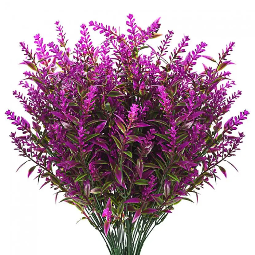 Artificial Lavender Bouquet – Fake Flowers for Home & Wedding Artificial Flowers Babs