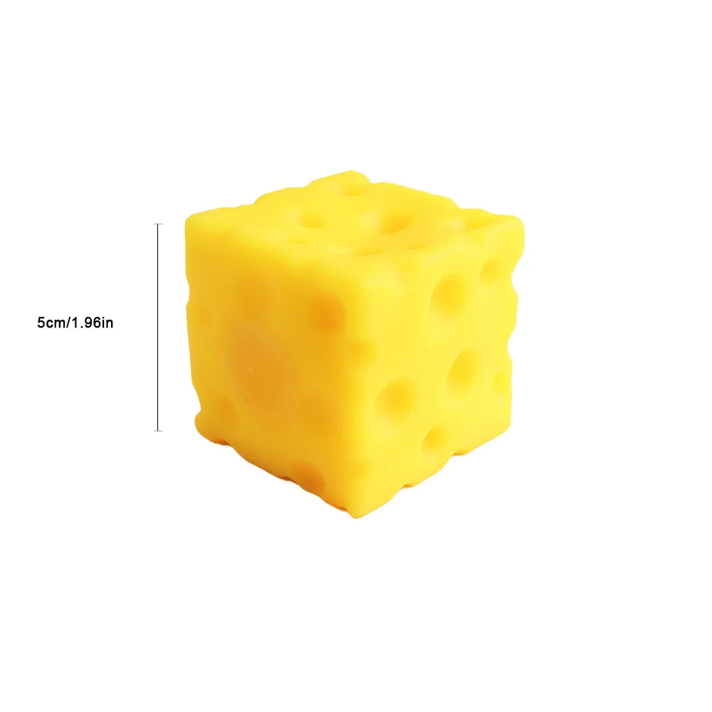 Squishy Cheese Fidget Toy – Slow Rebound Sensory Squeeze Toy Squishy Fidget Toy Babs