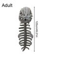 Dinosaur Skeleton Plush Costume – Kids & Adults Halloween Cosplay Halloween Costume Babs 115cm