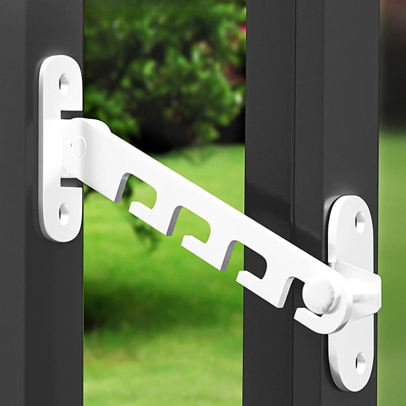 Adjustable Window Limiter Wind Brace – Carbon Steel Stopper Window Wind Brace Babs Default Title
