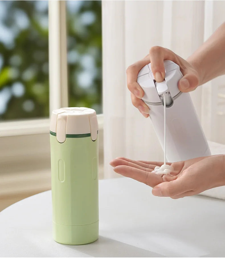 4-in-1 Leakproof Refillable Travel Bottles for Toiletries Travel Dispenser Bottles Babs