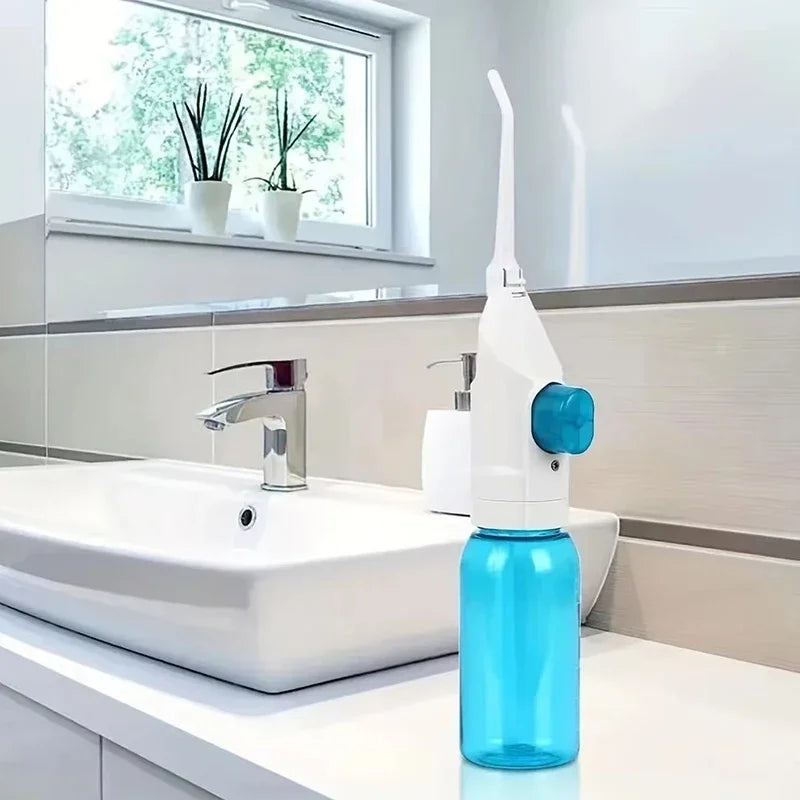 Portable Manual High Pressure Oral Irrigator Water Flosser Oral Irrigator Babs