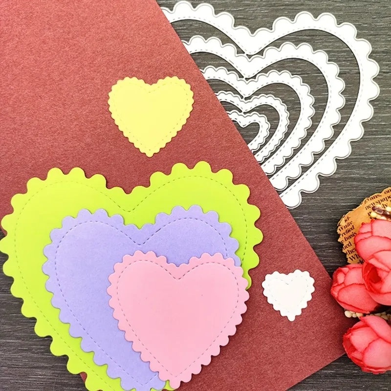 Multilayer Lace Carbon Steel Embossing Die – DIY Card Making Embossing Cutting Die Babs 2