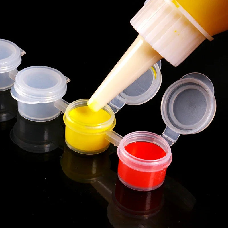 5 Pcs Acrylic Paint Pigment Box Set – Art Drawing Supplies Paint Pigment Box Babs
