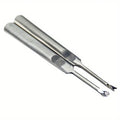 2-Piece Leather Groover & Skiving Tool Set – U & V Shape Leathercraft Tool Set Babs 2Pcs