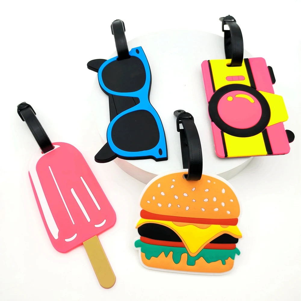 Ice Cream Luggage Tags – Cute Travel ID Labels for Bags Luggage Tag Babs