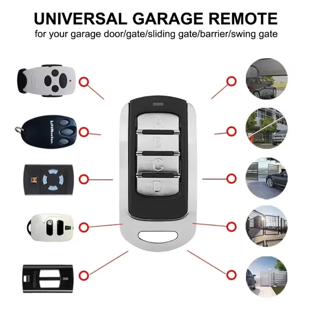 Universal 287–868MHz Rolling Code Remote Duplicator for Garage RF Remote Duplicator Babs