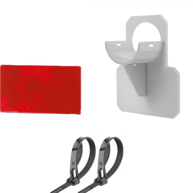 Pool Hose Support Bracket for Above Ground Pools | 30–38mm Pool Hose Bracket Babs 1 set Grey