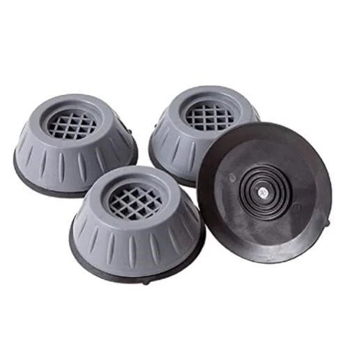 Anti-Vibration Washing Machine Foot Pads – Set of 4 Non-Slip Mats Appliance Foot Pads Babs 4PCS