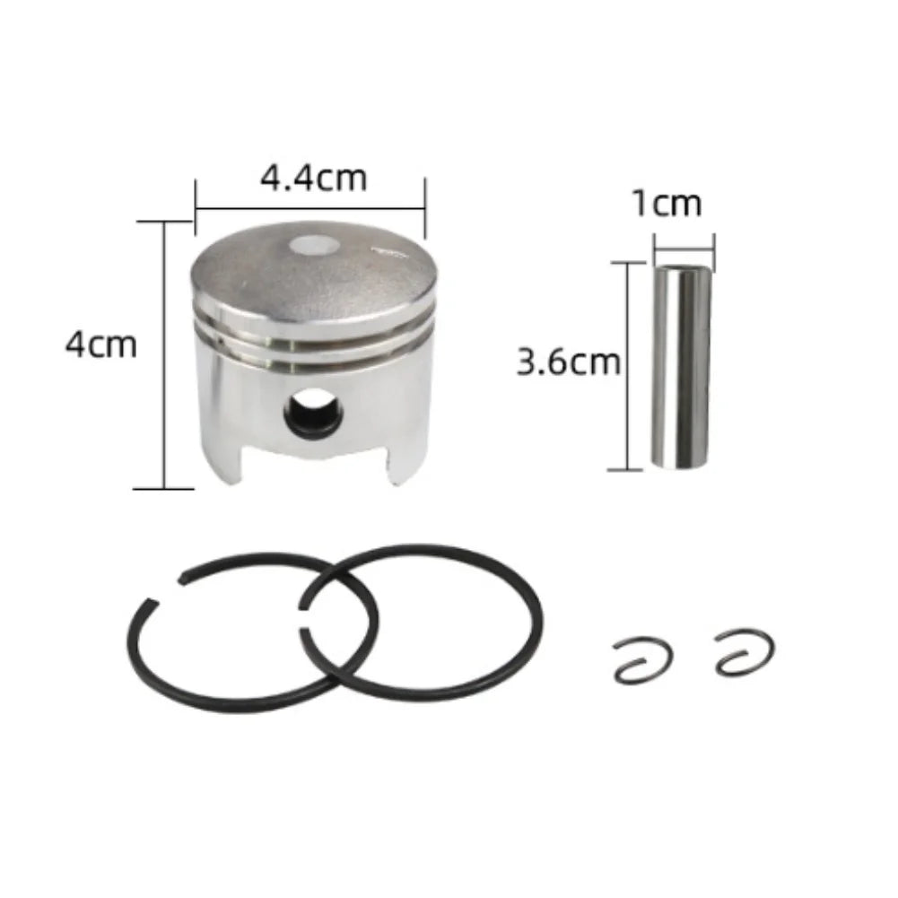 44mm Cylinder Piston Kit for 52CC 44-5 Brush Cutter Motor Engine Replacement Kit Babs