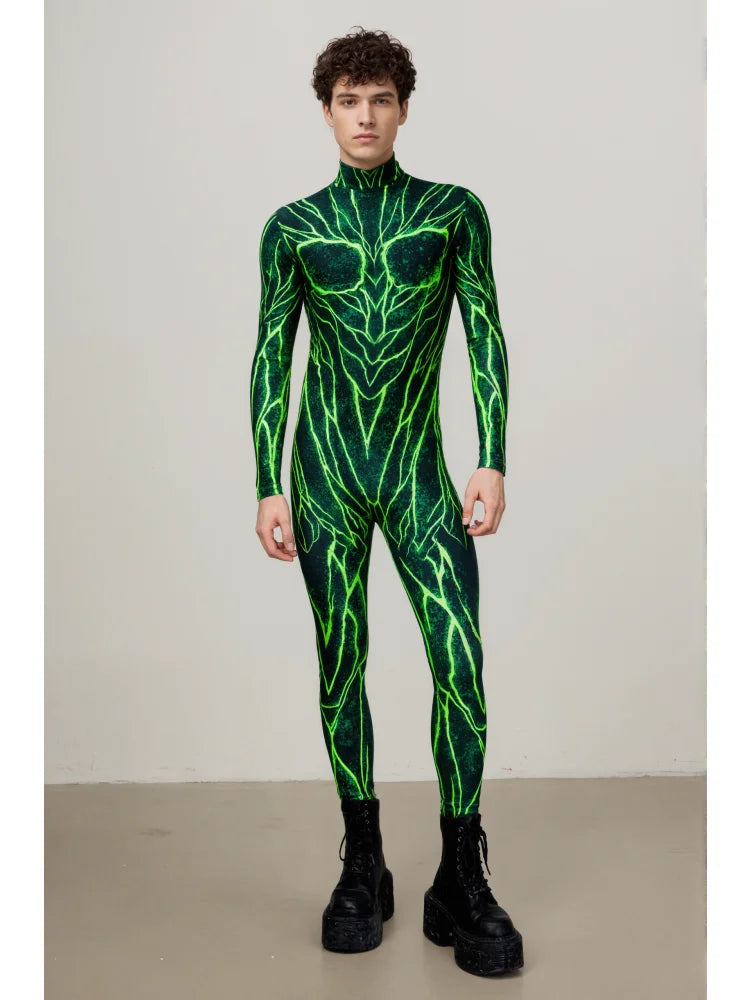 Steampunk Armor Bodysuit Cosplay Tights – Halloween Costume Cosplay Costume Bodysuit Babs D 11T-12T