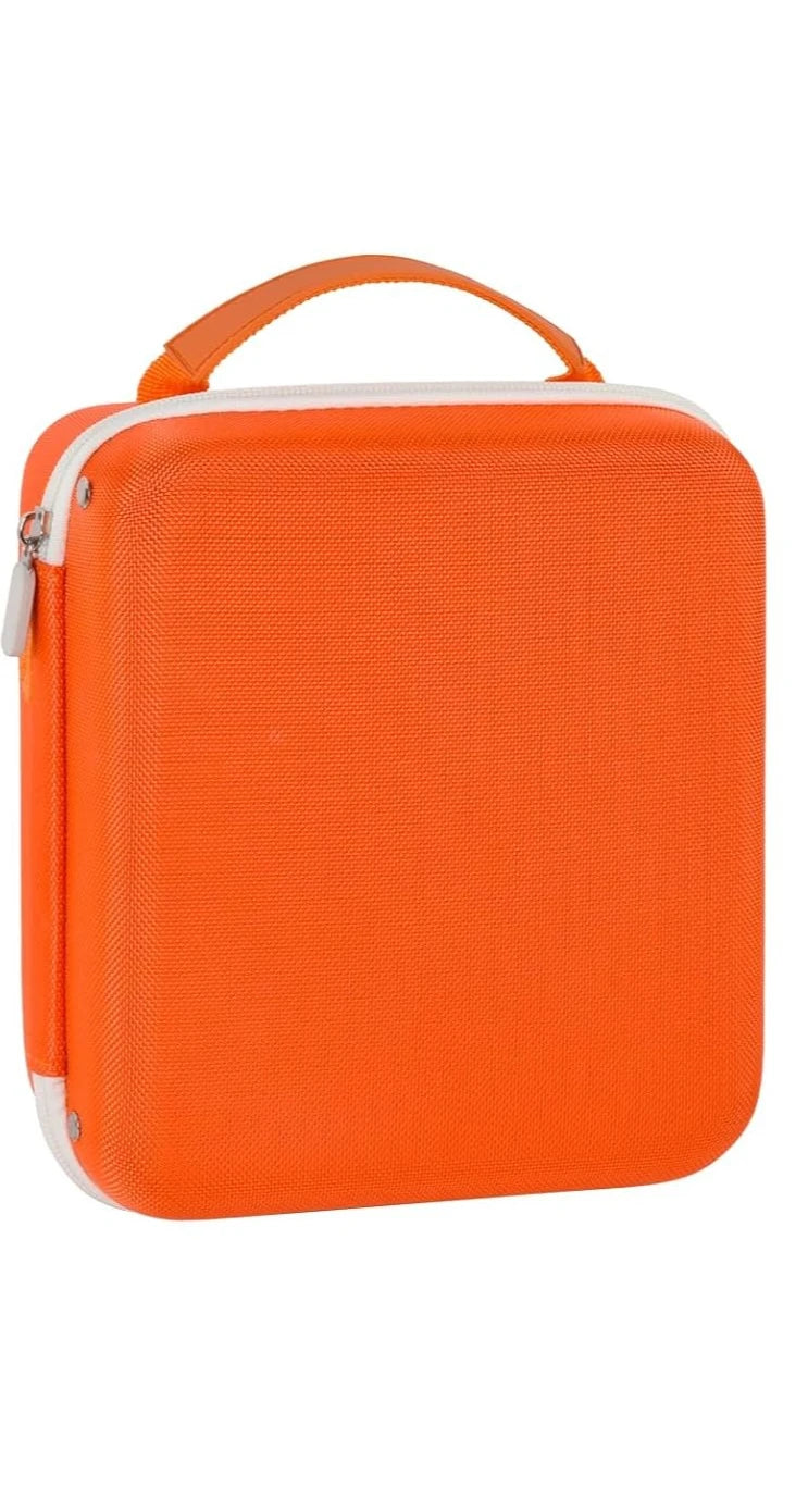 Casmilee Case for Yoto Mini Kids Audio Player & Cards Kids Audio Player Case Babs Orange