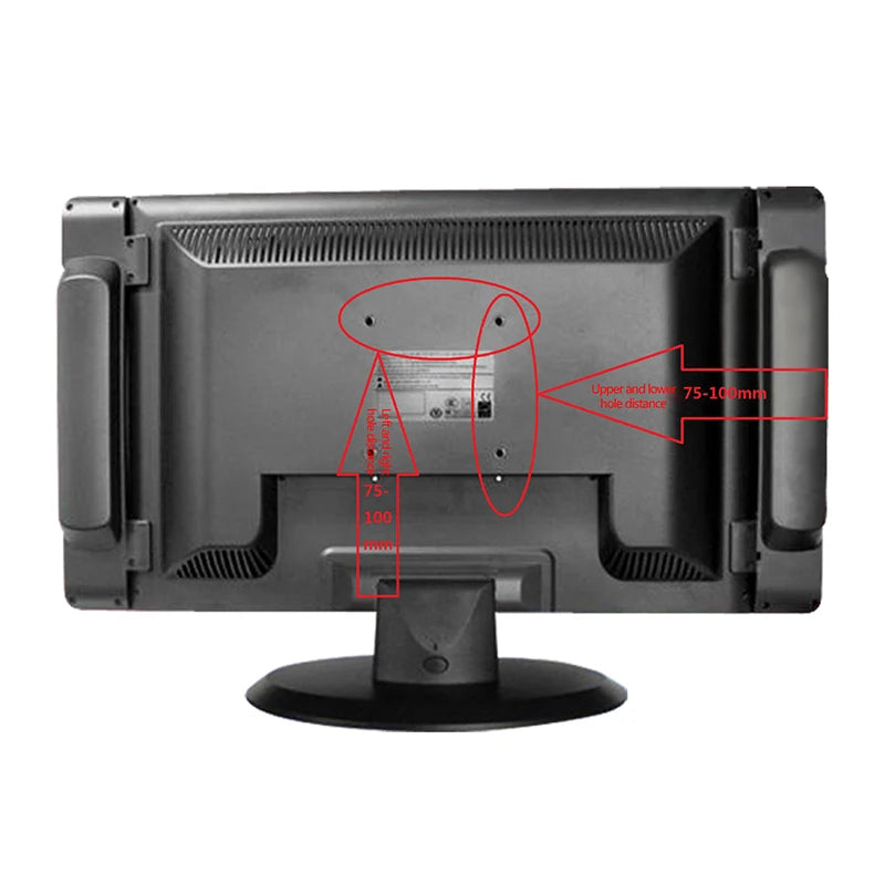 TV Wall Mount Bracket 14–24" LCD LED VESA 75/100 – Universal TV Wall Mount Babs