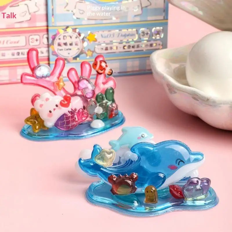 3D Crystal Animal Stickers – DIY Kids Craft & Party Gift Kids Craft Stickers Babs