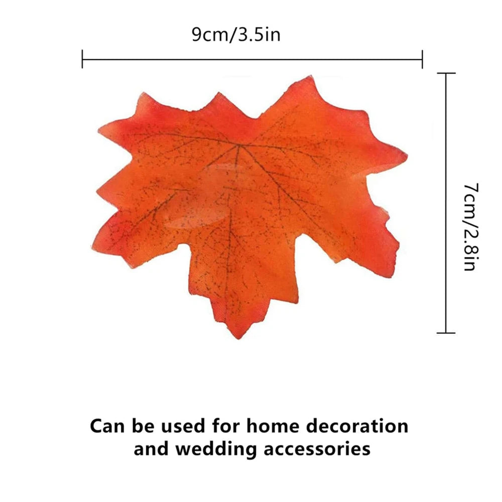 Silk Maple Leaf Artificial Flowers – Autumn Fall Decor Artificial Silk Flowers Babs