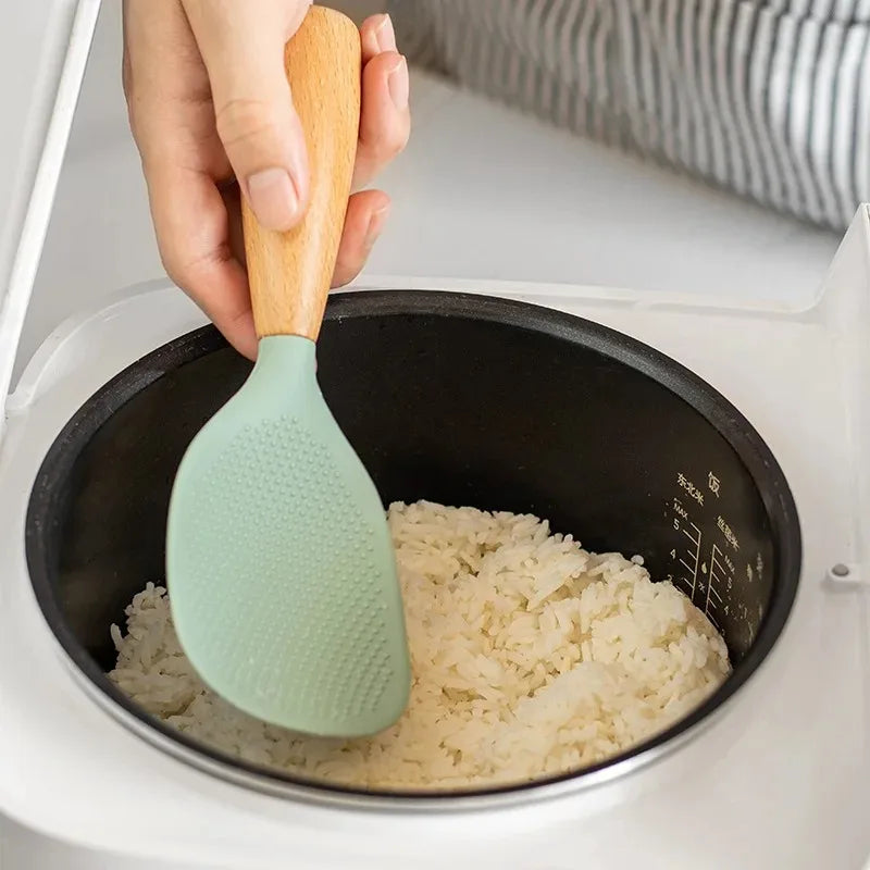 Silicone Cooking Spoon – Non-Stick & Heat-Resistant Silicone Kitchen Spoon Babs