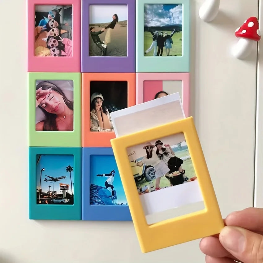 6pcs Magnetic Photo Frames for Polaroid & Instax 3" Prints Magnetic Photo Frame Babs