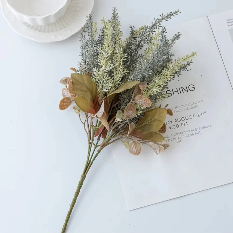 Artificial Lavender Bouquet – Fake Flowers for Home & Wedding Artificial Flower Bouquet Babs