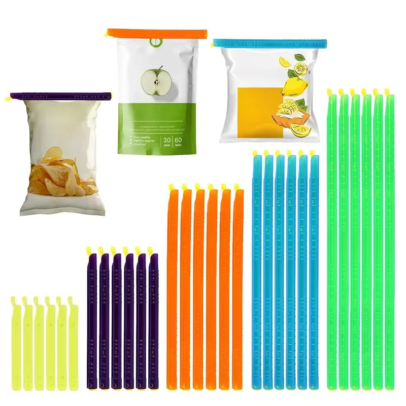 20PCS Reusable Bag Sealing Clips – Food Freshness Clips Food Sealing Clips Babs