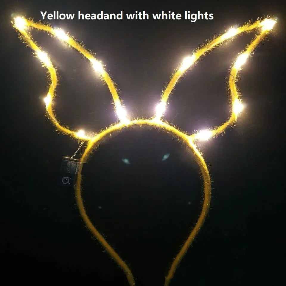 LED Light-Up Glow Headband for Kids & Adults – Party & Wedding