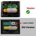To.GO WV Series Garage Door Remote – 433.92MHz Rolling Code 2-Pack Garage Door Remote Babs As Shown 4Wv