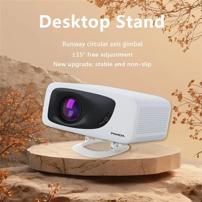 Portable Projector Stand – ±15° Angle Adjustment, 4KG Support Projector Stand Babs White NONE