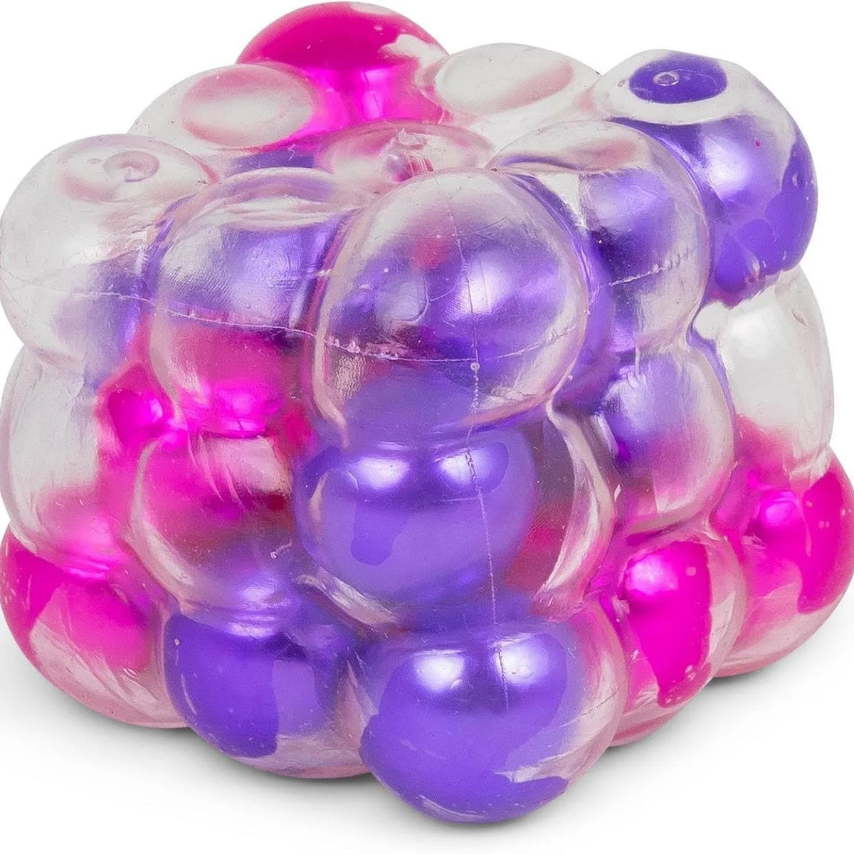 ASMR Pearl Ball Fidget Squishy Cube – Sensory Squeeze Toy Fidget Squishy Toy Babs 1pc 1